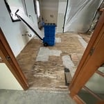 Vinyl floor removal