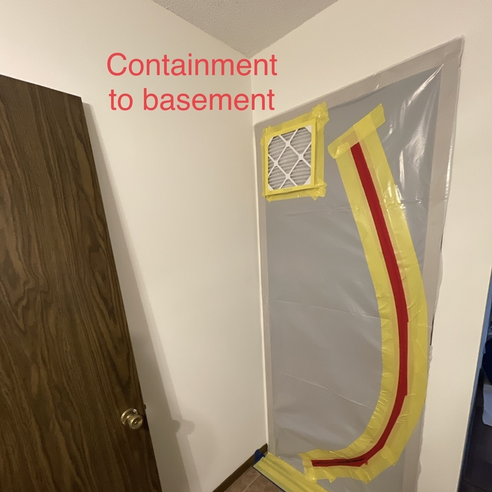 Basement door