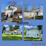 Before pictures of siding soffit fascia windows