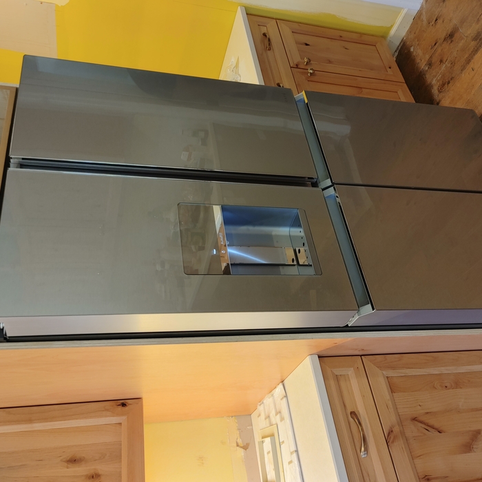 New GE Cafe quad refrigerator