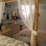 Custom-Built Bamboo Canopy