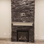 Fireplaces to the ceiling