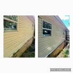 Vinyl House and concrete