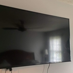 50in tv mounted