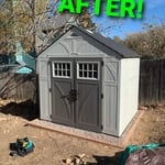Shed and Foundation Post Construction
