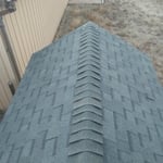 Ridge of Shed Post Project