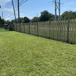 Wood Fence Installed
