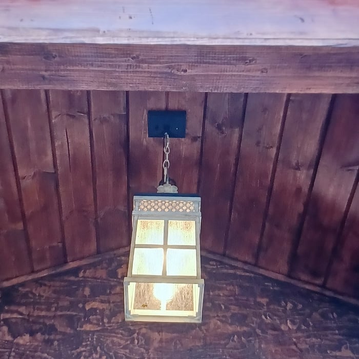 Remodeled a porch