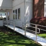Wheelchair Ramp Install in Cincinnati Suburb