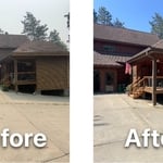 Cedar Siding Staining
