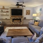 Cozy family room