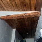 New false beam installed