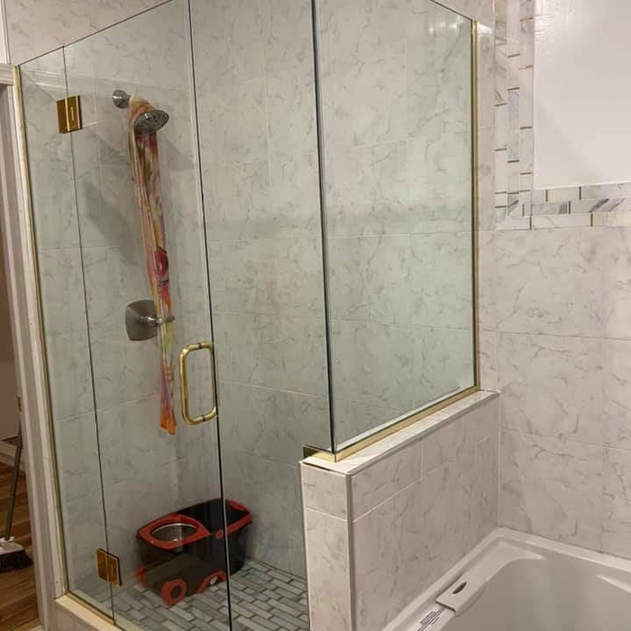 Glass install