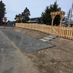 Hardscape installation