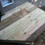 dog door and deck