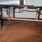 3 Bay Commercial Sink Drain Replacement
