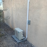 outdoor unit ground mounted application