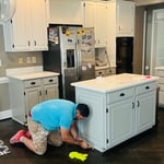 Painting cabinets