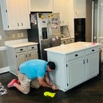 Painting cabinets
