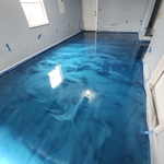 Metalic floor