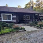 log cabin stain