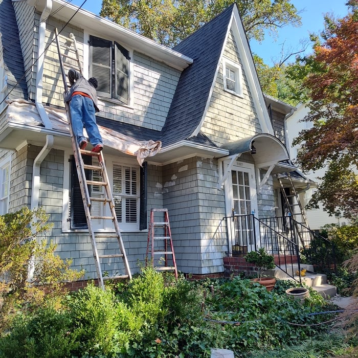 full exterior paint and repair Ardmore area