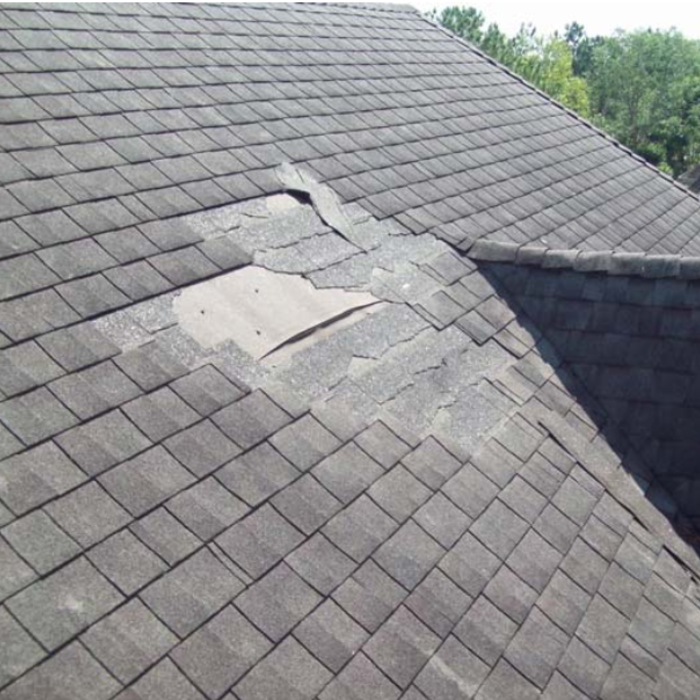 REPLACING OLD SHINGLES