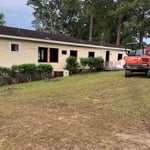 house being demolished