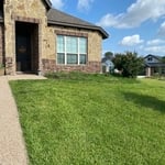 Before retaining wall was added.