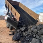 Big Tex delivering coal