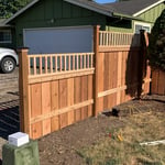 Wood Fence Build