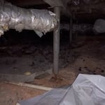 Improperly Installed Adjustable Steel Column