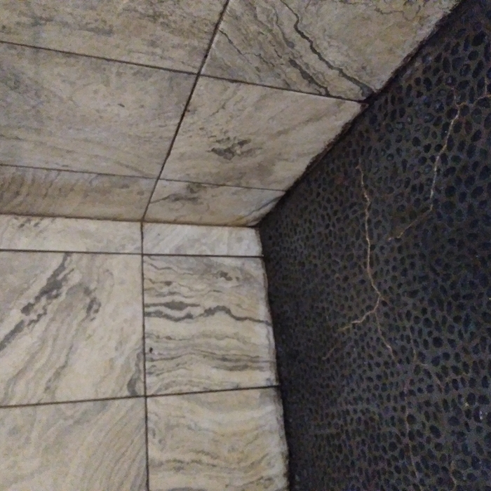 Stone and Tile Shower
