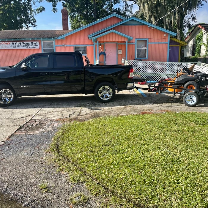 Mow trim edge bush trimmi