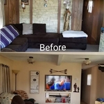 New carpet, wall and paint