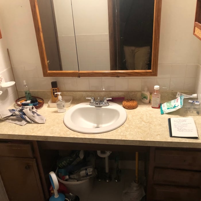 Original Vanity Area