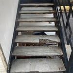Concrete Damaged Stairs