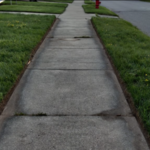 Mowing, edging, trimming