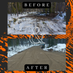 Georgetown Lake Driveway Before & After