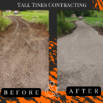 Granite County Driveway Before & After