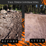 Maxville RV Pad Site Before & After