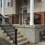Beautiful complete aluminum railing system