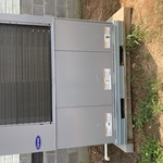 Carrier heat pump package unit