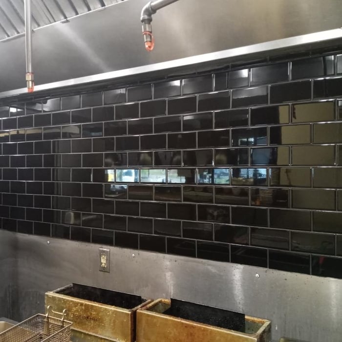 tile backsplash