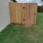 Custom Gated Fence
