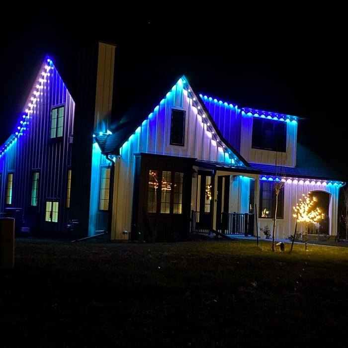 Govee LED lights install