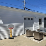 Party door and patio