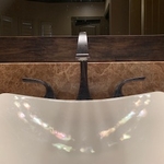 Master bath Bowl sink