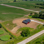 Ariel View of Barndominium Project