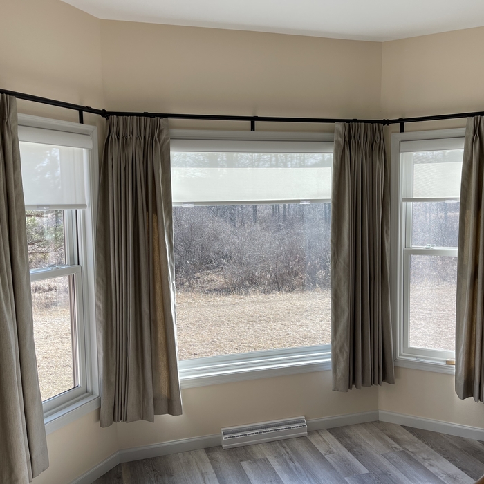 Drapery & roller shades 